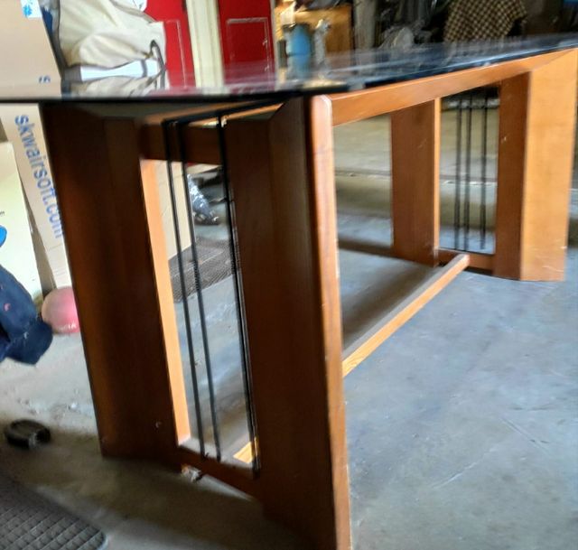 mesa de cristal de comedor