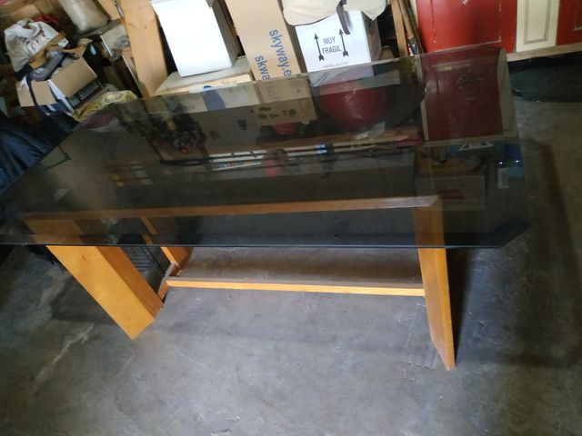 mesa de cristal de comedor