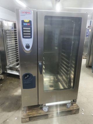 Horno de conveccion con boiler segunda mano.