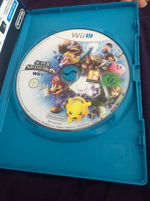 Juego WII U Súper Smash Bros