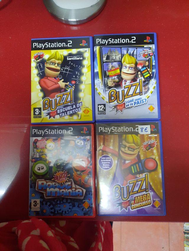 mandos pulsadores  originales buzz y juegos.