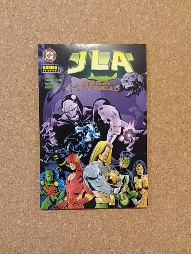 JLA Roca de la eternidad DC comics Norma