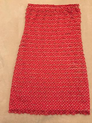 Vestido rojo lunares blanco zara de segunda mano por 6 EUR en Madrid en  WALLAPOP