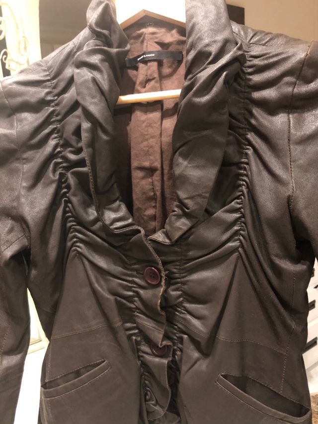 Chaqueta cazadora piel Etxart&Panno