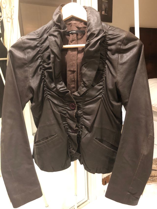 Chaqueta cazadora piel Etxart&Panno