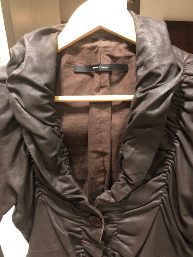 Chaqueta cazadora piel Etxart&Panno