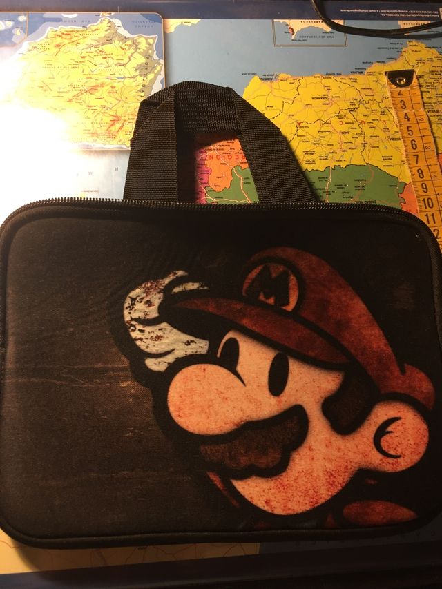 Funda tablet iPad libro electrónico Mario Bros