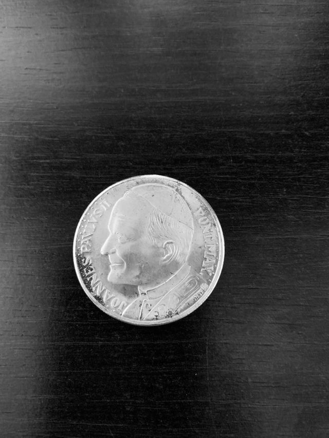 Moneda Papa Commemorativa