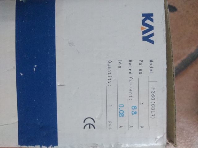 magnetotérmico nuevo