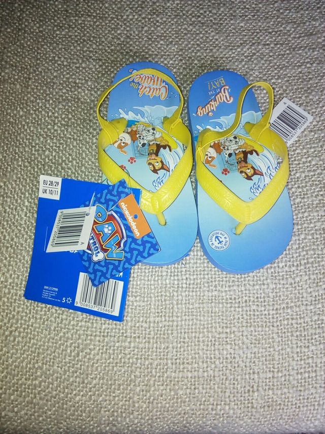 Chancla Patrulla Canina 28/29. Estrenar