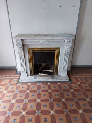 Chimenea de mármol de segunda mano en WALLAPOP