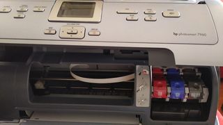 Impresora HP PhotoSmart 7960 de segunda mano por 29 EUR en Cáceres en  WALLAPOP