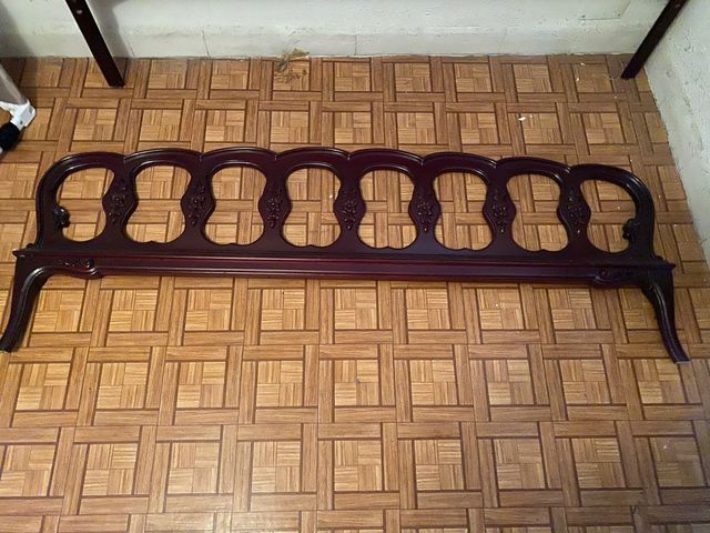 Cabecero y piecero cama 1.35 cm estilo inglés