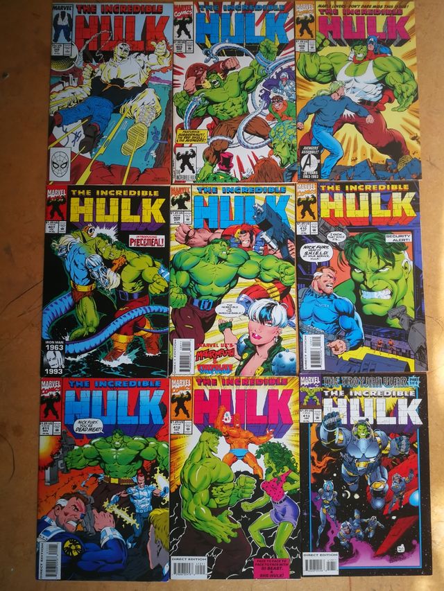 lote hulk edicion americana