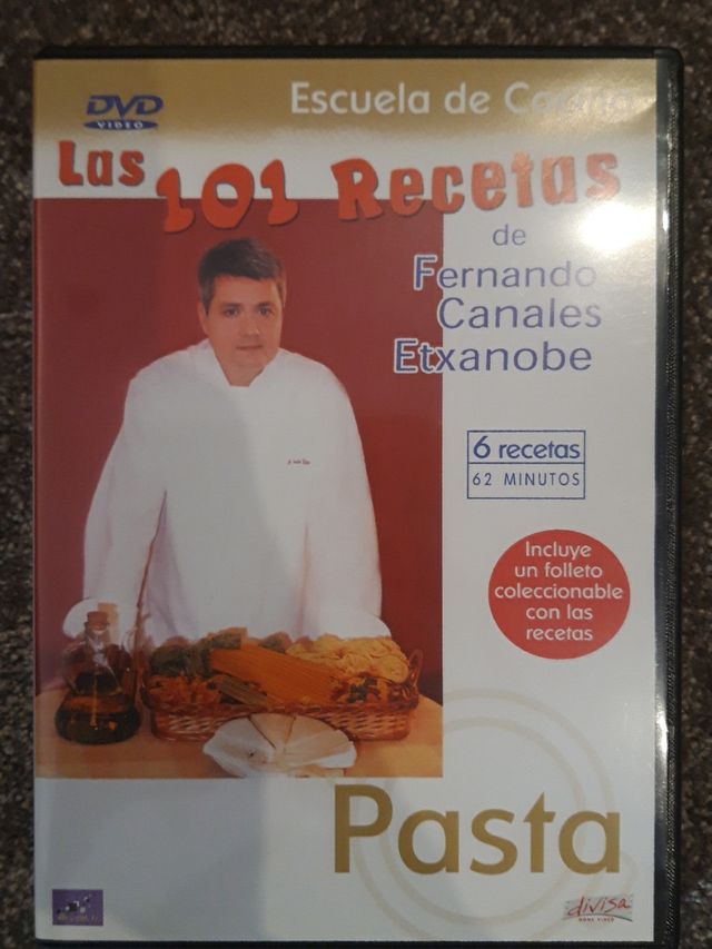 LOTE DVDS RECETAS DE COCINA