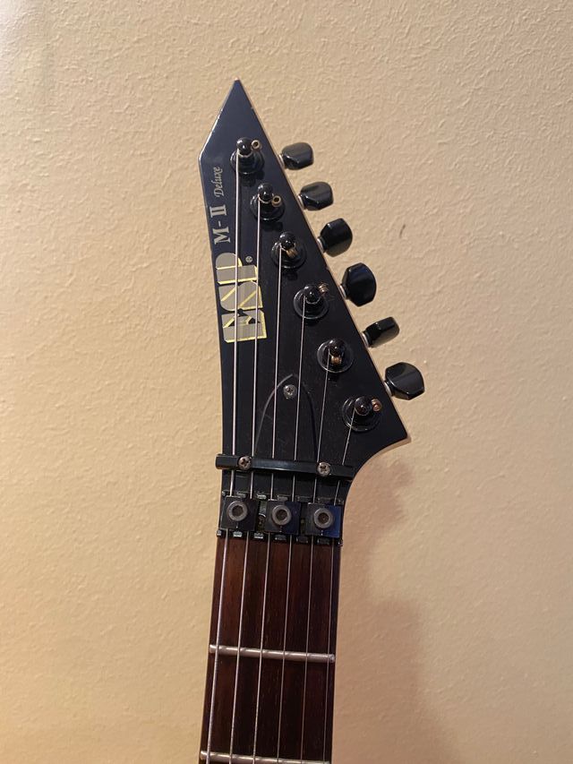 Guitarra Esp M Ii Deluxe De 1992 Original De Segunda Mano Por 1 495 En Barcelona En Wallapop