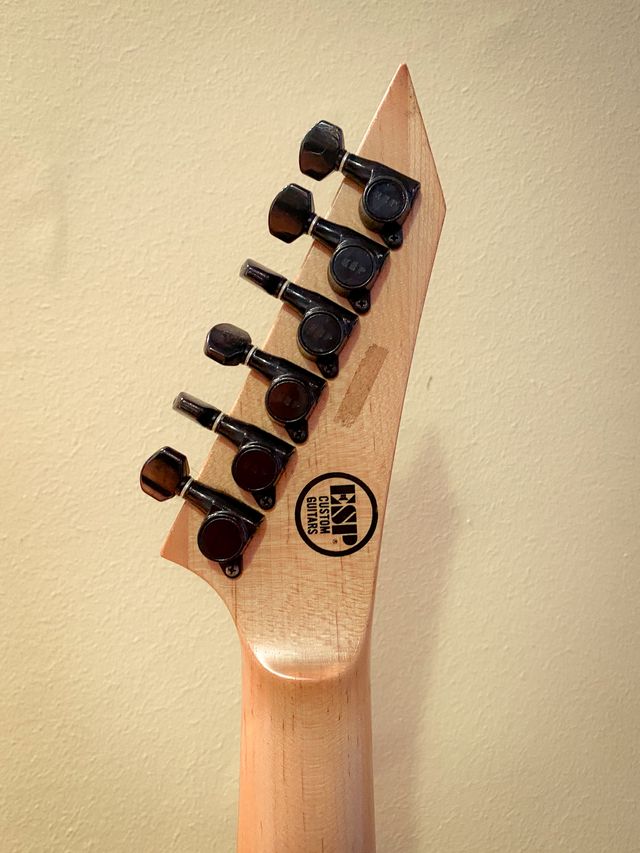 Guitarra Esp M Ii Deluxe De 1992 Original De Segunda Mano Por 1 495 En Barcelona En Wallapop