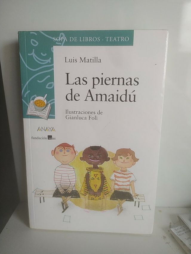 libro de lectura las piernas de amaidú