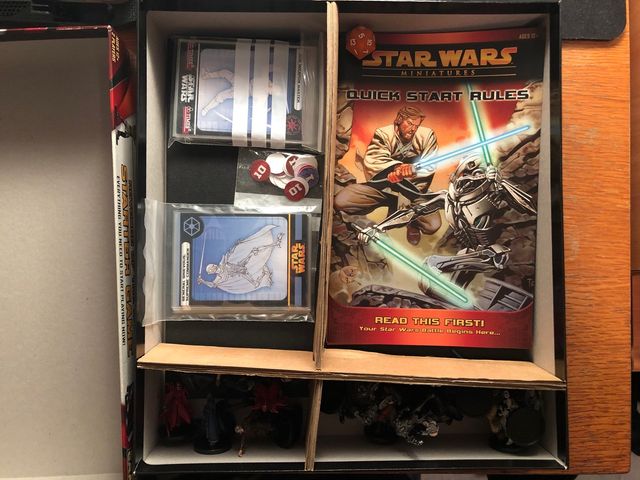 Juego Star Wars Miniatures core set + extras