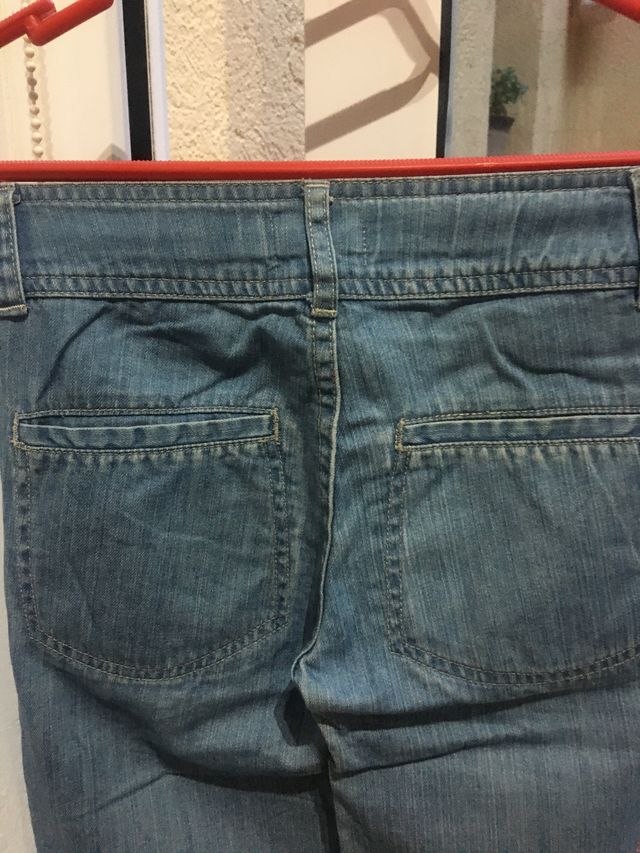 Pantalón tejano largo talla 8