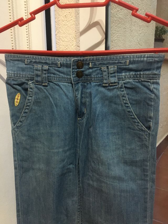Pantalón tejano largo talla 8