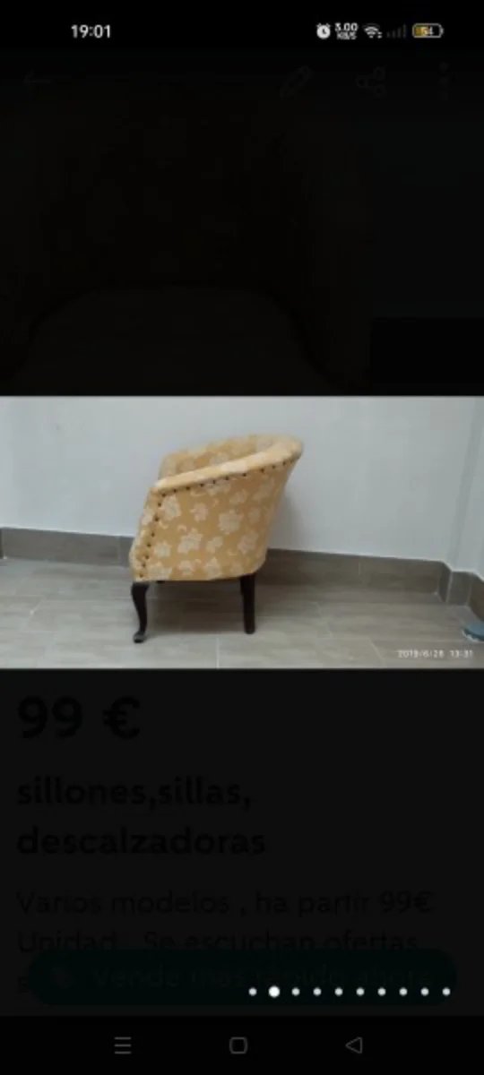 Sillas Vintages y MAS