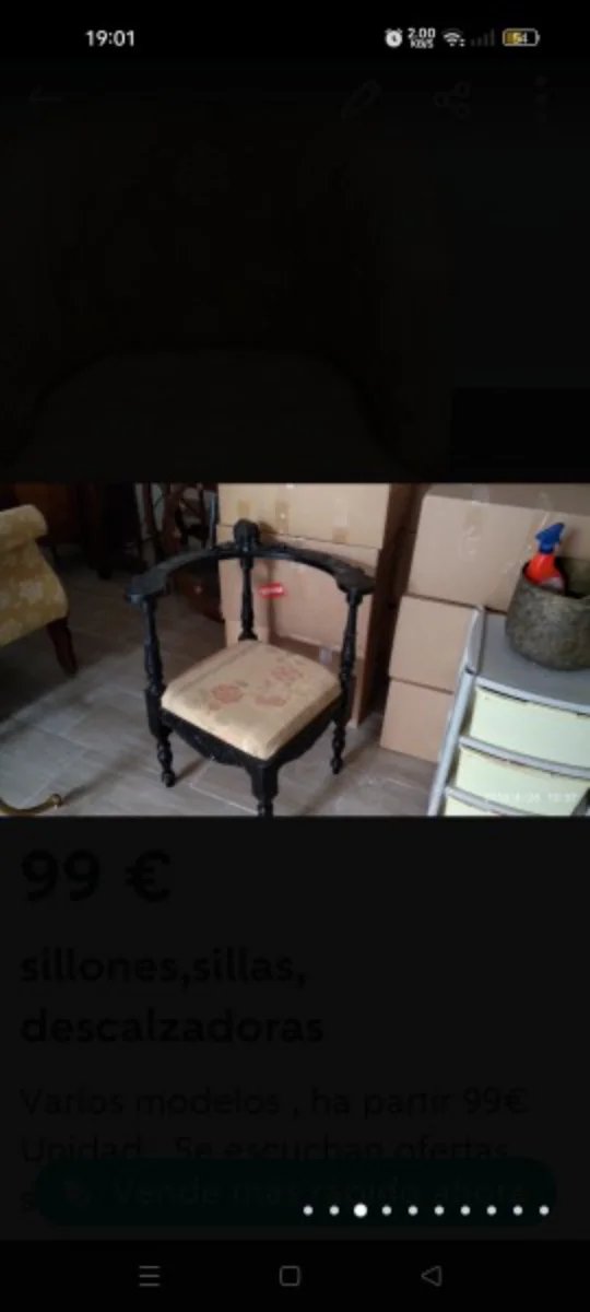 Sillas Vintages y MAS