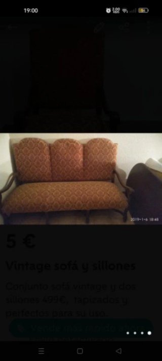 Sillas Vintages y MAS