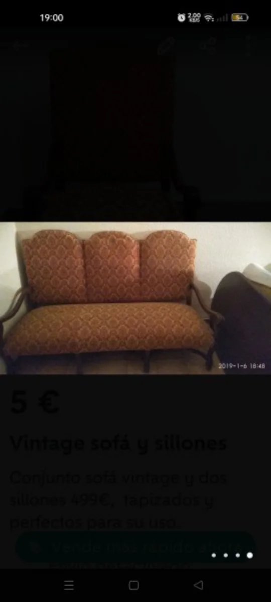 Sillas Vintages y MAS
