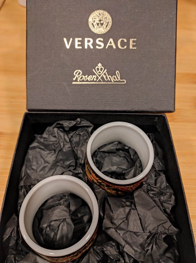 servilletero Versace Medusa 2 unidades