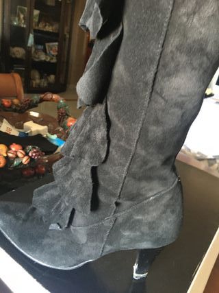 Botas altas? Sí y es la tendencia del otoño - Botas negras XXL