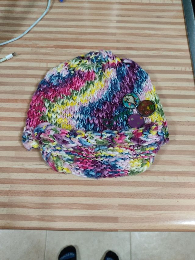 Gorro lana Desigual niña.