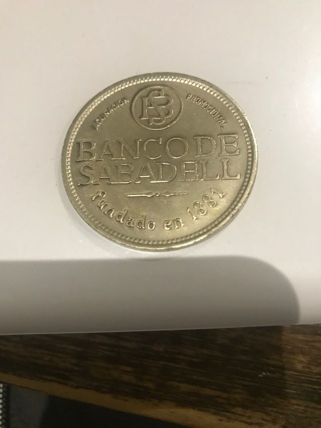 Moneda Banco Sabadell 1881