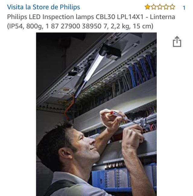 Lampara de mano LED PHILIPS