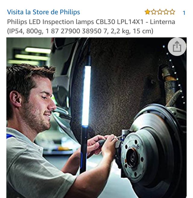 Lampara de mano LED PHILIPS