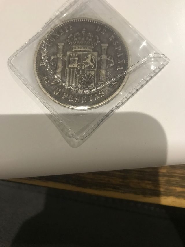 Moneda 5 pesetas 1882