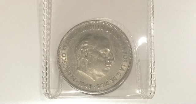 Moneda 5 pesetas 1949