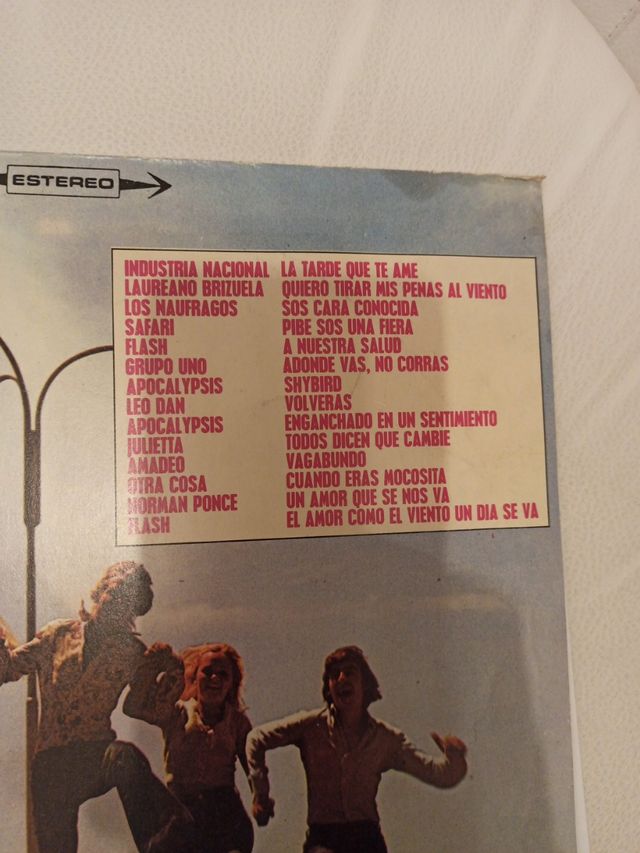 "14 VOLTOPS en TV" Lp Vinilo Música Argentina