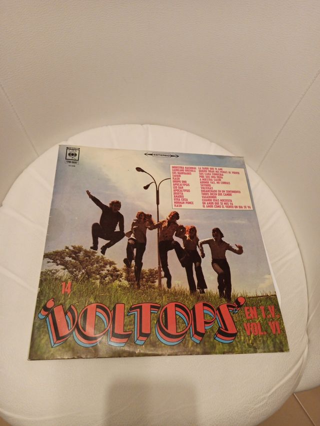 "14 VOLTOPS en TV" Lp Vinilo Música Argentina
