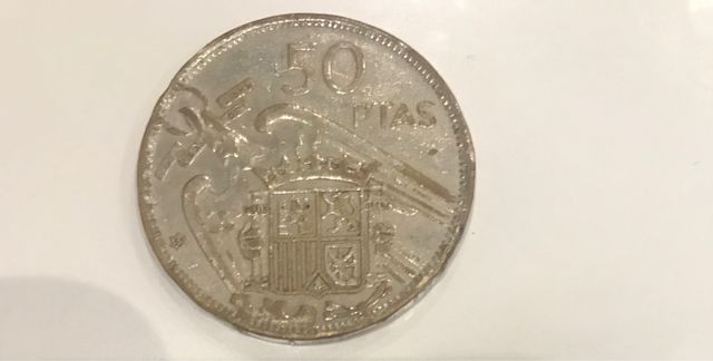 50 pesetas 1957