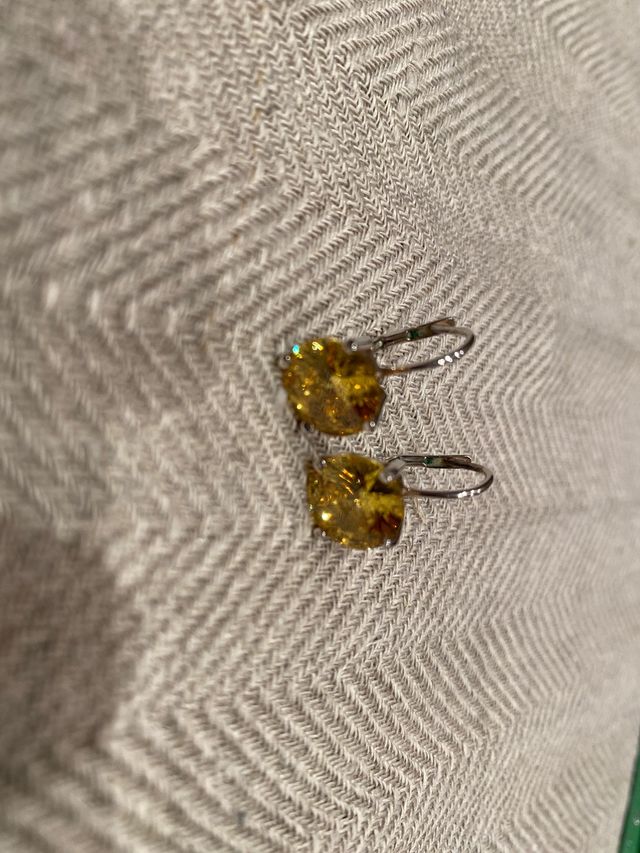 Pendientes plata agatha