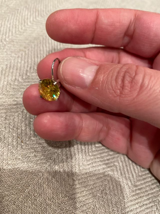 Pendientes plata agatha