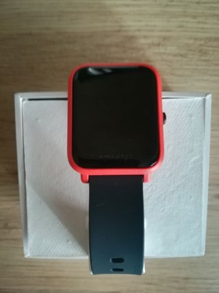 Smartwatch amazfit bip rojo de segunda mano por 50 EUR en Bilbao en WALLAPOP