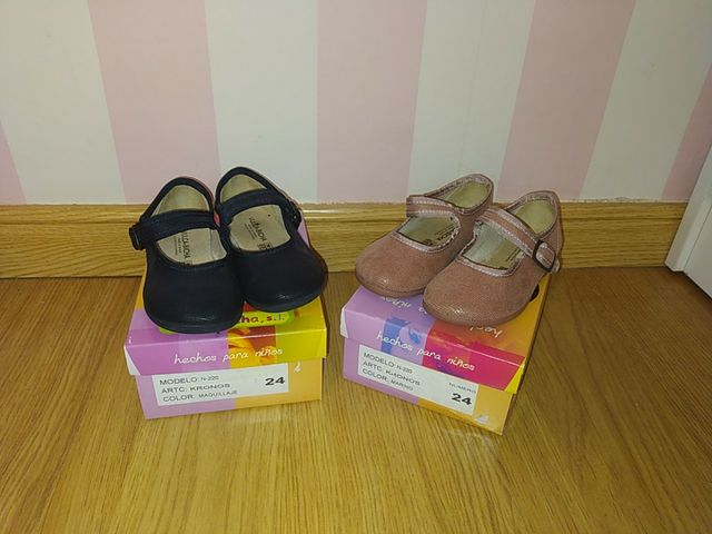 zapatos niña numero 24