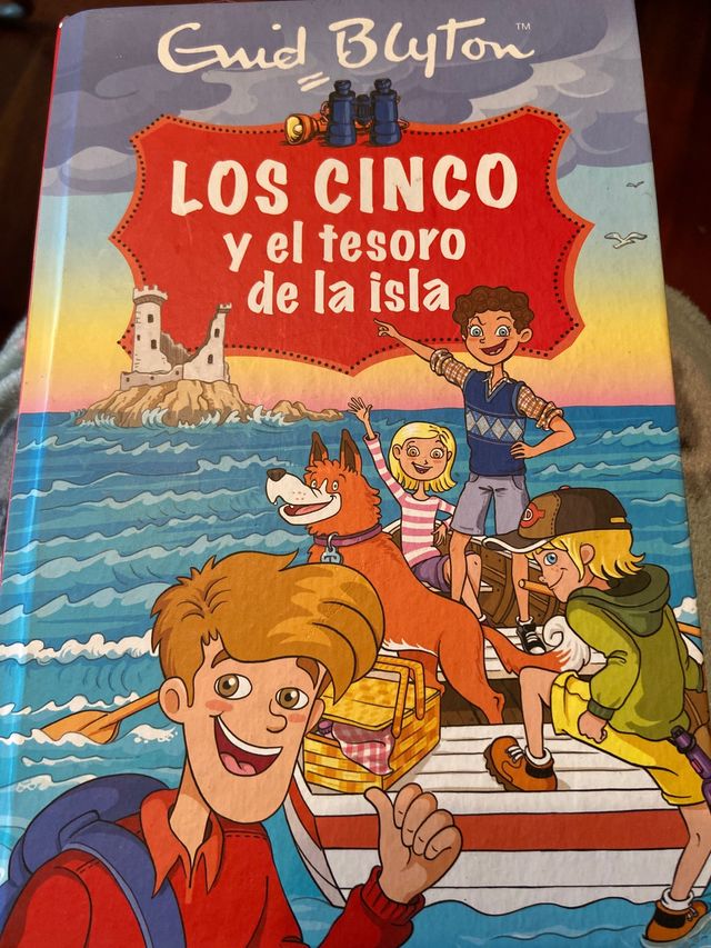 LOS CINCO Y EL TESORO DE LA ISLA