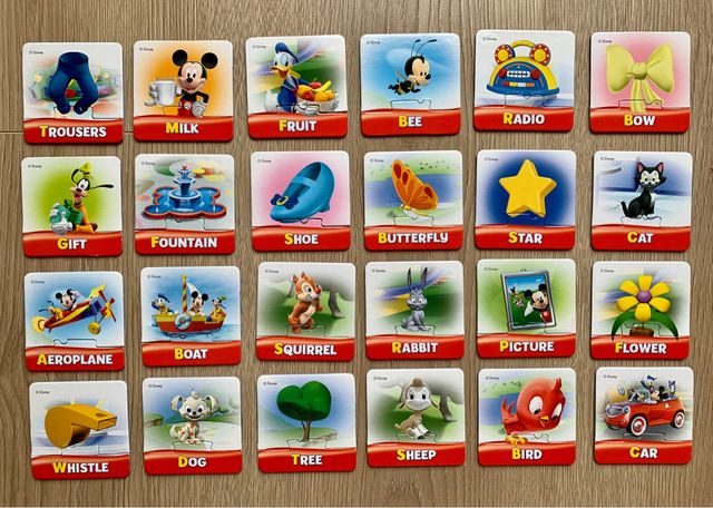 PUZZLE PALABRAS INGLÉS