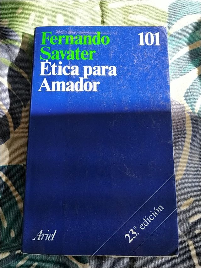 LIBRO ETICA PARA AMADOR.Fernando Savater