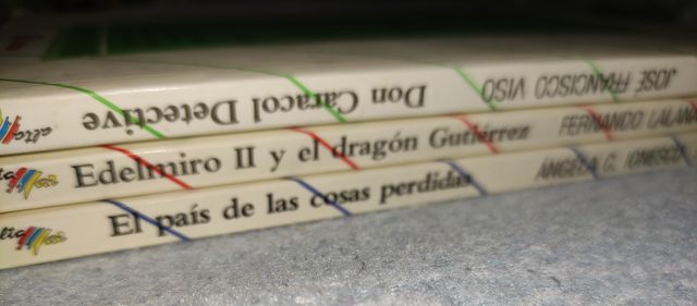 3 Libros infantiles-juveniles.