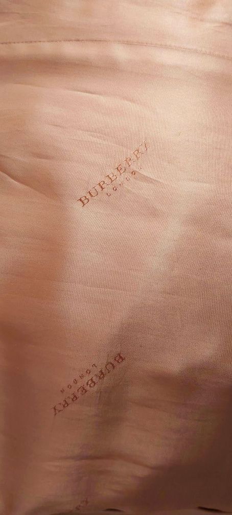 Abrigo Buberry hombre talla 54 camel