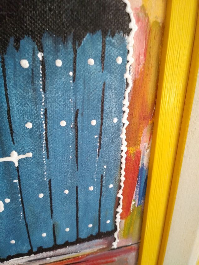 Trio de cuadros enmarcados Marruecos originales